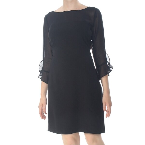 karl lagerfeld long black dress