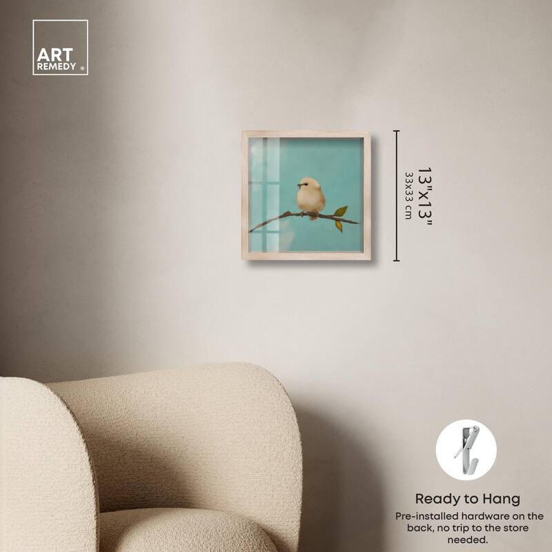 Azure Avian Shadowbox by Art Remedy