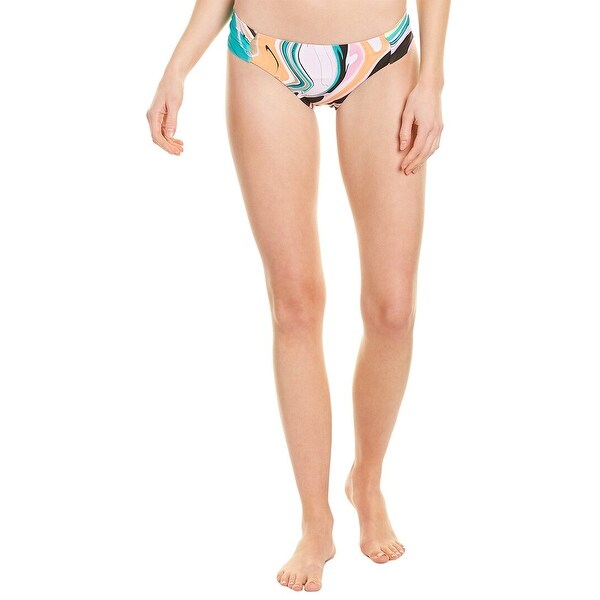 Trina Turk Nazare Shirred Side Bikini Bottom. Opens flyout.