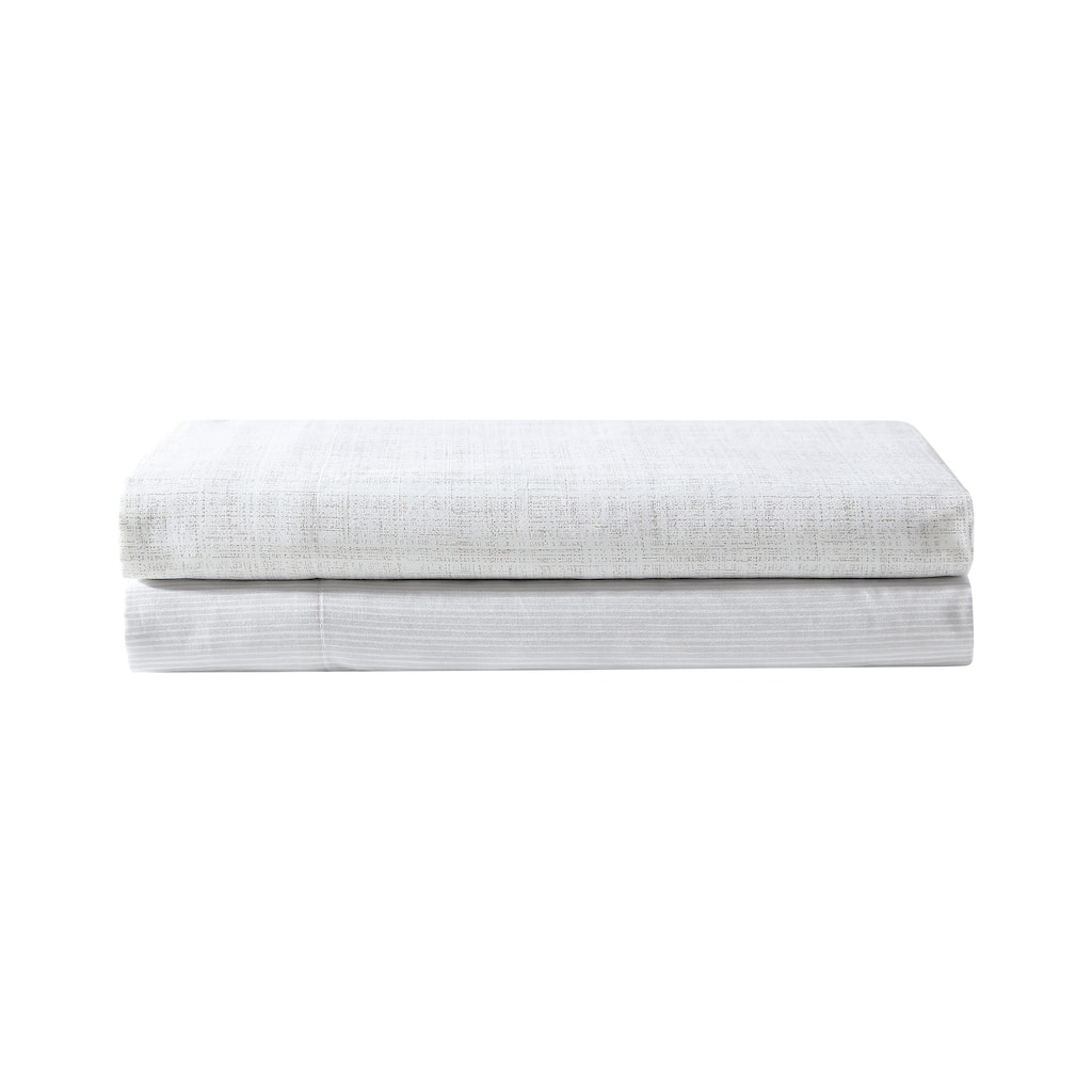 Vera Wang Printed Sateen Cotton Sheet Set