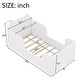 preview thumbnail 15 of 32, Toddler Floor Bed Frame, Cot Bed for Boys and Girls Ages 3-6, Bear Shape Toddler Bed
