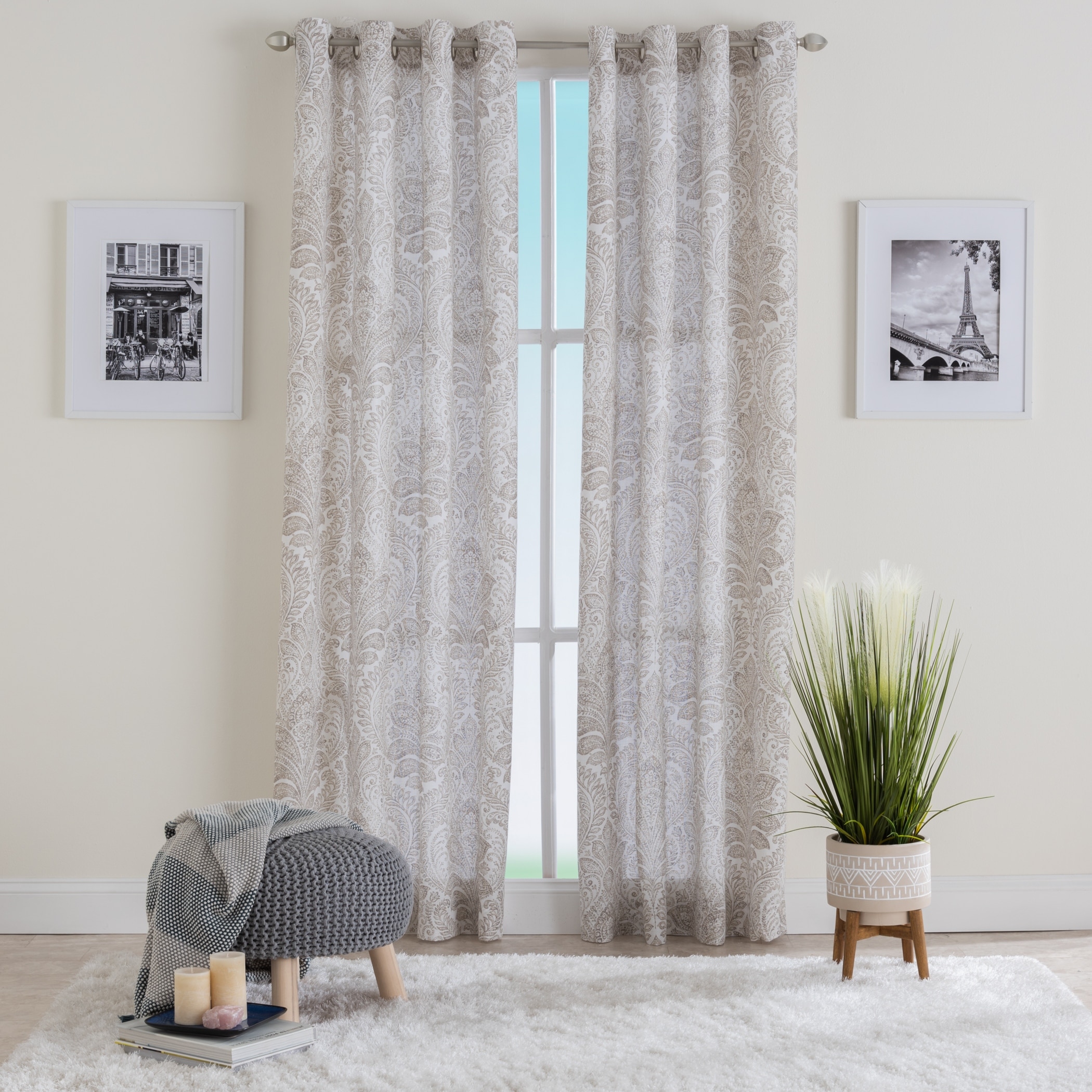 Miller Curtains Maeve Grommet Top Panel