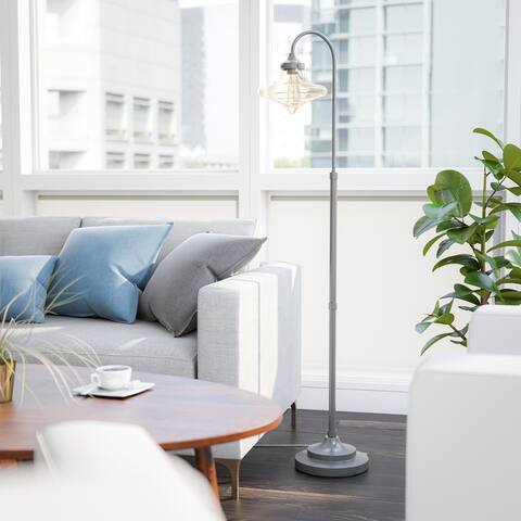 Roswell Warm Bronze Floor Lamp