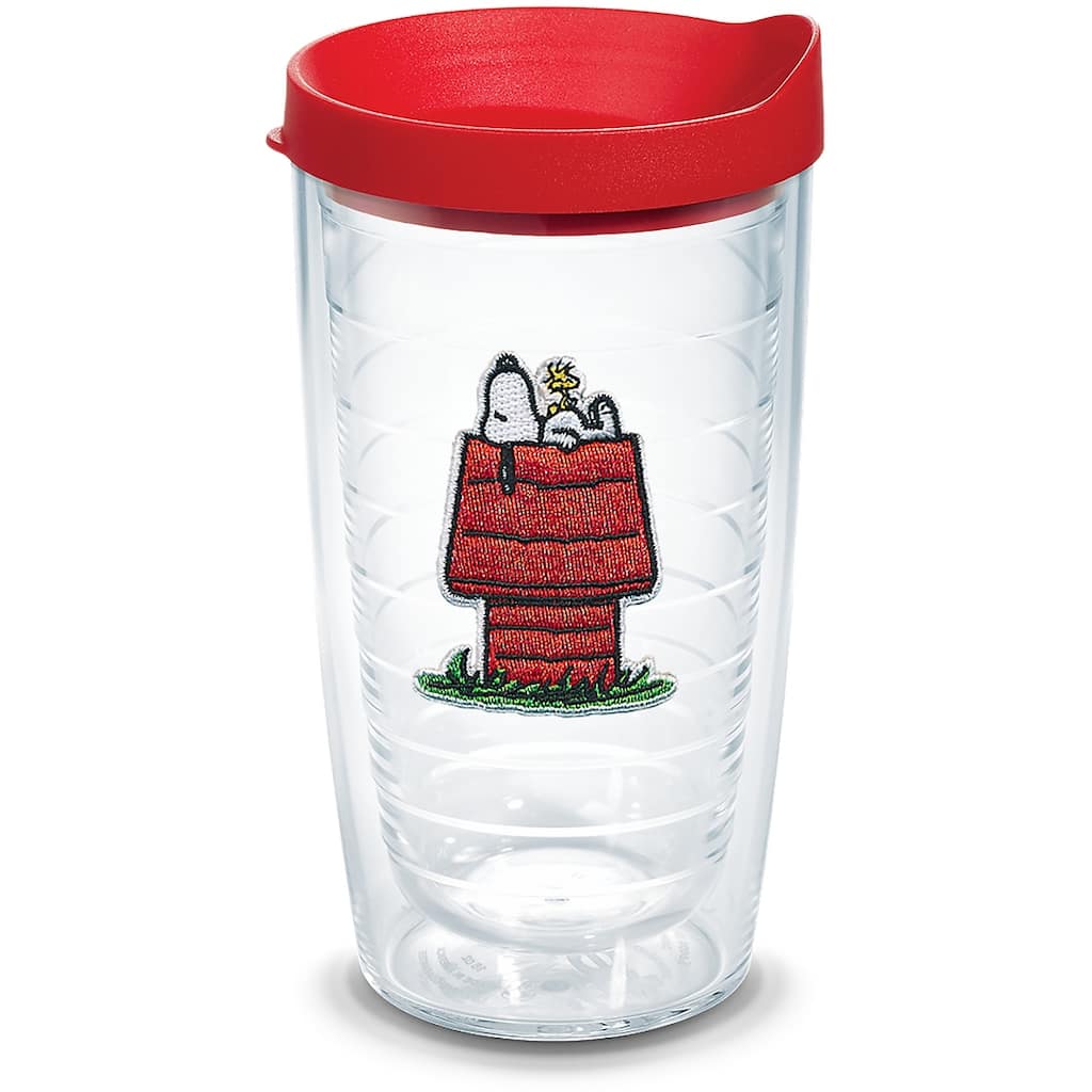 Tervis Peanuts Snoopy Woodstock Best Buddies Collection Made in USA Double Walled Insulated Travel Tumbler, House