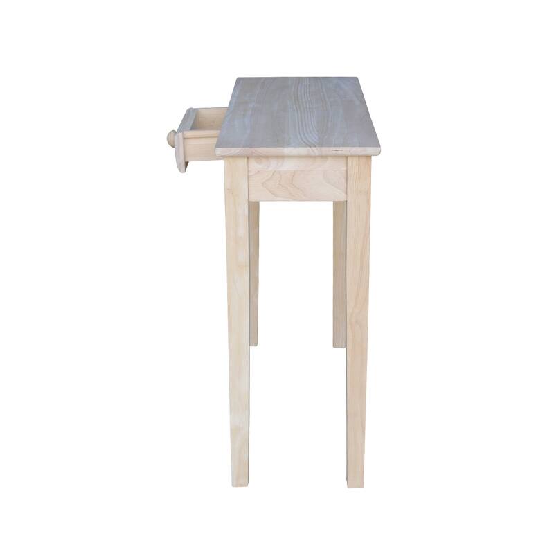 The Gray Barn Moonshine Unfinished Single-drawer Hall Table