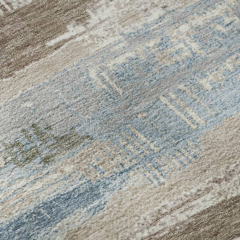 Premium Washable Super Soft Abstract Stripes Mayfield Rug
