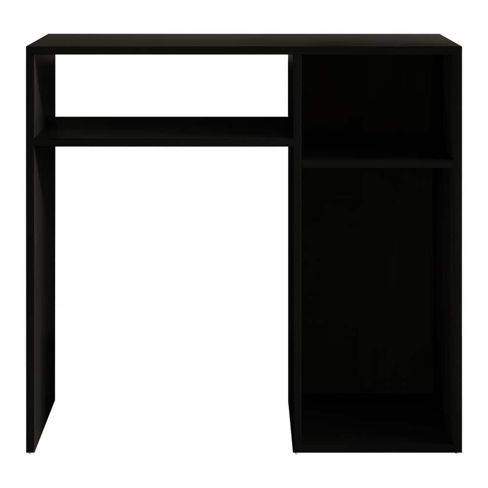 CraftPorch Classic Writing Table with Shelf Cabinet