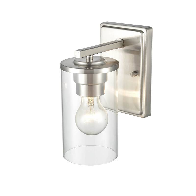 Millennium Lighting Verlana 1-Light Wall Sconce in Multiple Finishes with a Clear Glass Shade