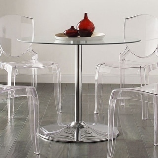 Shop Lorin Led Round Dining Table Inspire Q Modern Silver Overstock 8262987,Cartoon Cute Whale Drawing