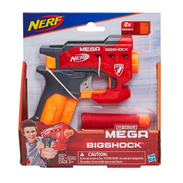 Shop Nerf N Strike Mega Bigshock Blaster Overstock 30346263