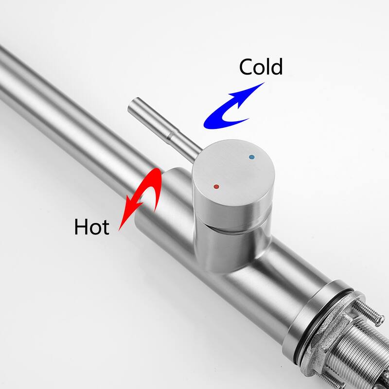 Topcraft Stainless Steel Pull Down kitchen Sink Faucet