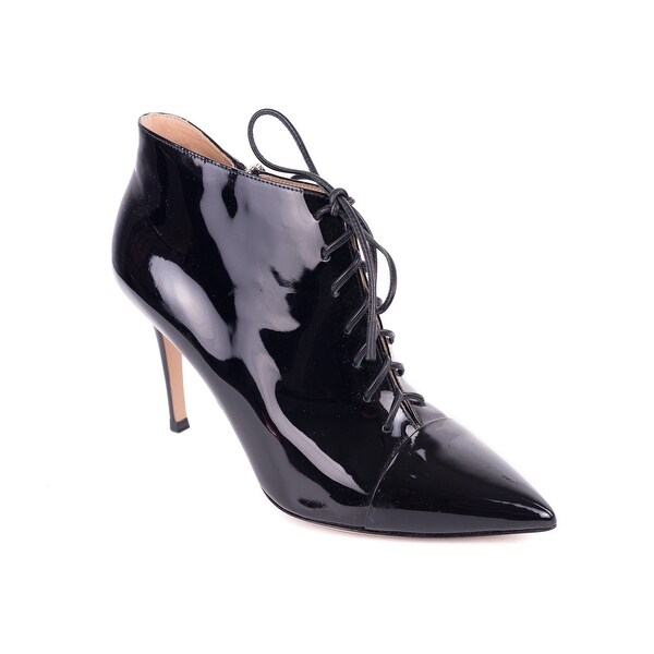 patent leather oxford heels