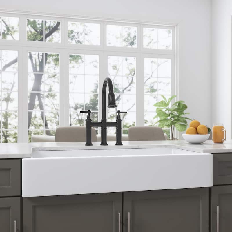 Farmhouse Apron Ceramic Kitchen Sink