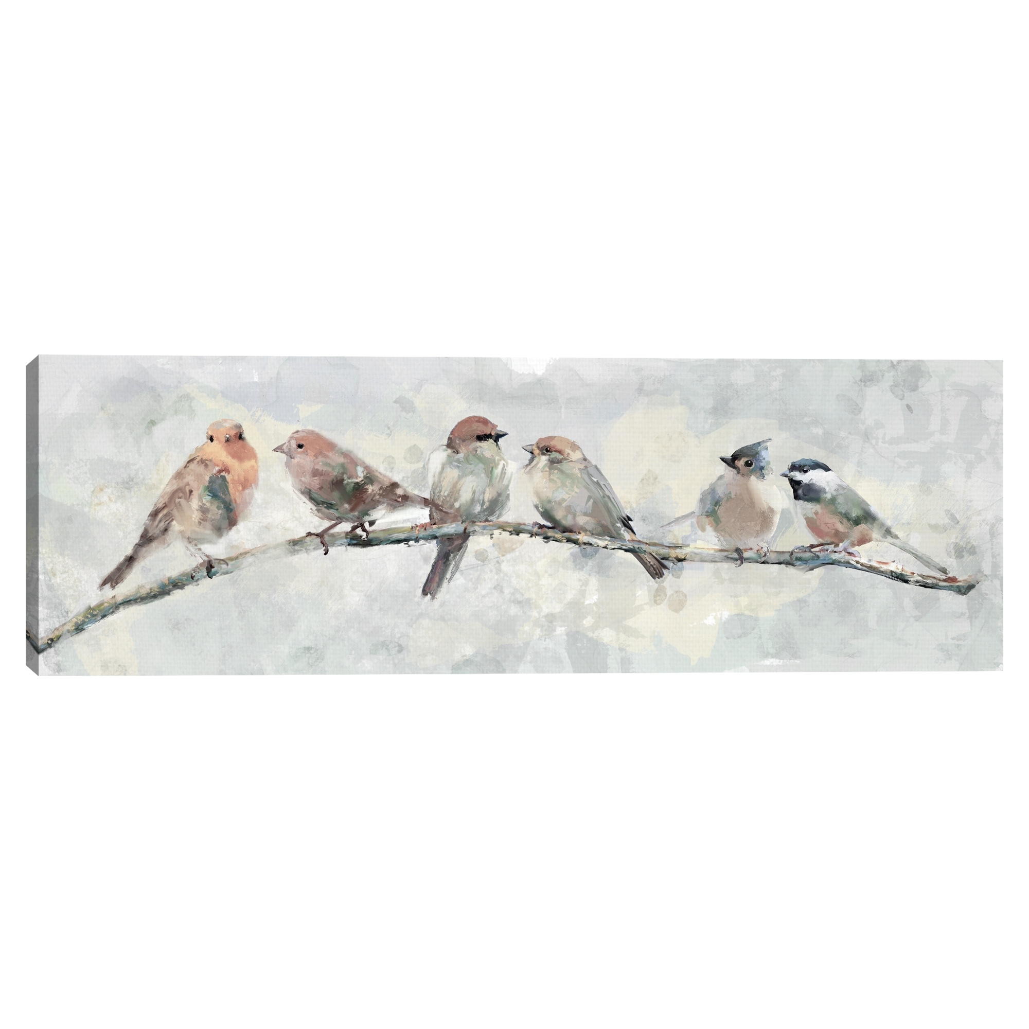 Spring Lineup Canvas Art Print