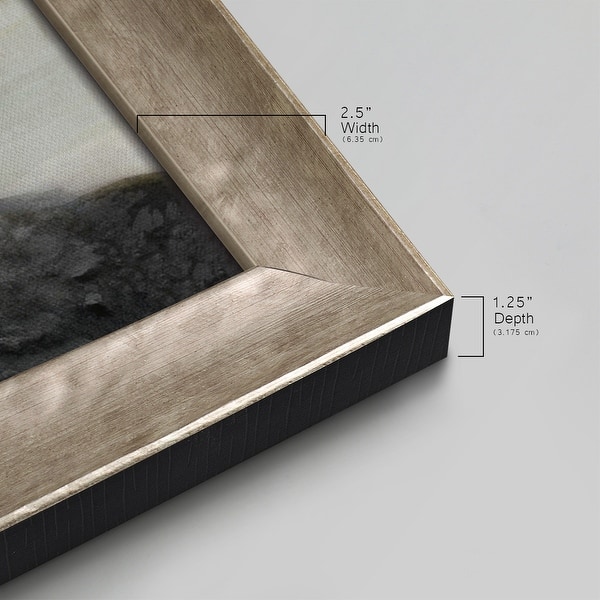 dimension image slide 2 of 9, Serene River Premium Framed Canvas- Ready to Hang