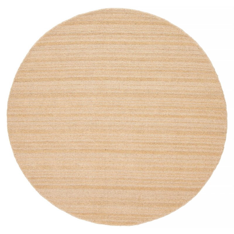 Kashkuli Gabbeh Brown Rug 5'3" x 5'3" - 5'3 x 5'3 - Brown - 5'3 x 5'3
