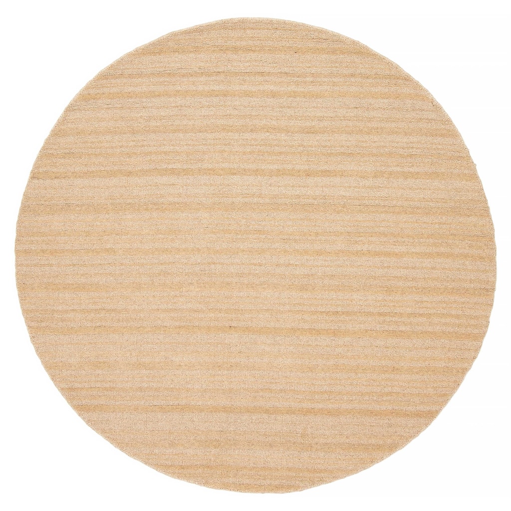 Kashkuli Gabbeh Brown Rug 5'3" x 5'3" - 5'3 x 5'3