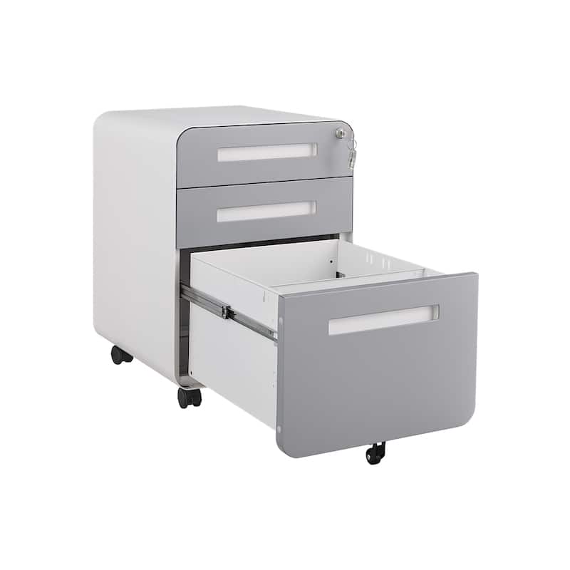 Mobile File Cabinet Under Desk Office,Versatile Storage Cabinet