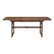 preview thumbnail 26 of 45, Walker Edison Surfside Acacia Wood Outdoor Extension Dining Table