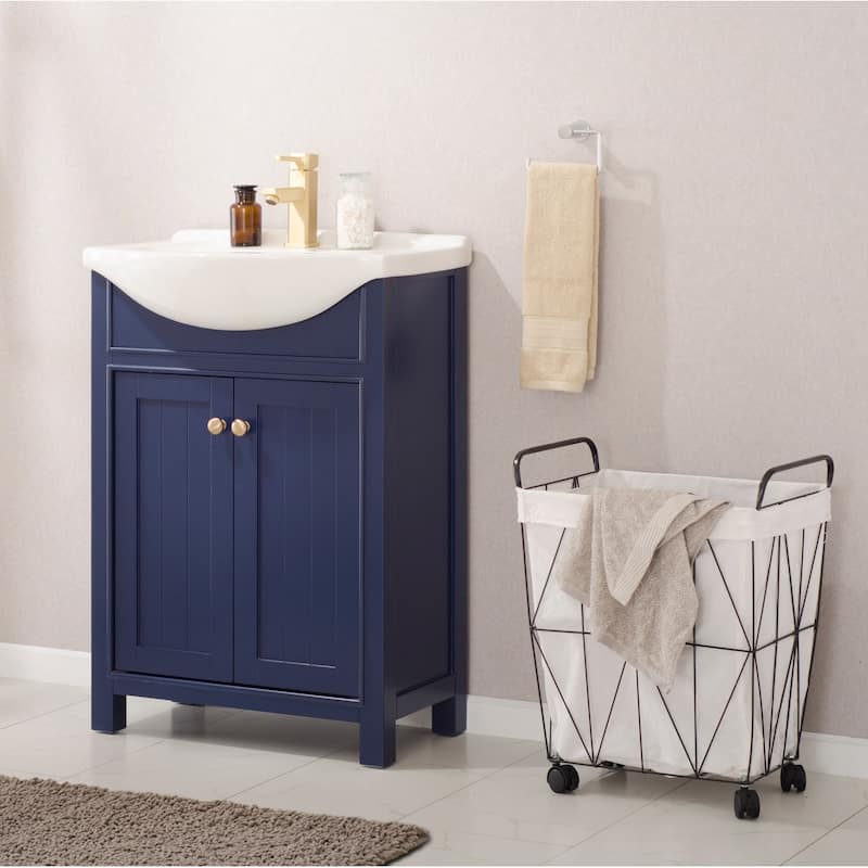 Marian 24" Single Sink Vanity in Blue