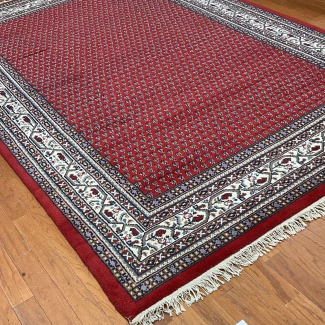 HERAT ORIENTAL Hand-Knotted Mir Wool Rug 6'7 x 9'10 - 6'7 x 9'10