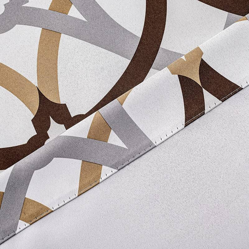 Jarvenpaa Geo Trellis Pattern Window Valance - 52 x 18