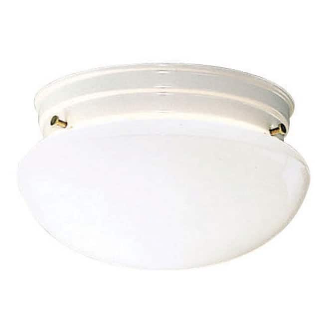 Kichler Ceiling Space 2 Light Flush Mount Indoor Ceiling Fixture - White
