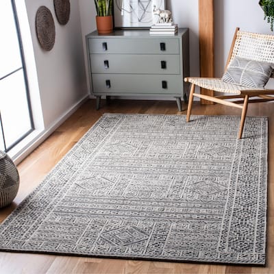 SAFAVIEH Handmade Abstract Sneza Modern Wool Rug