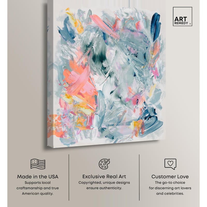 Mark of Creation II Canvas by Art Remedy, Gallery Wrapped