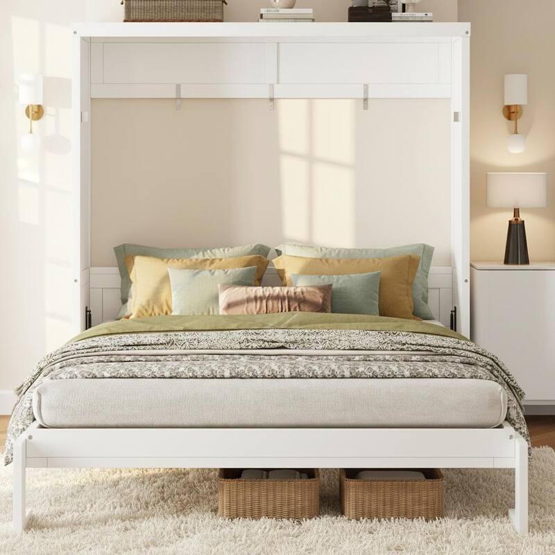 Murphy Bed with Foldable Cabinet Design by Harper&Bright Designs