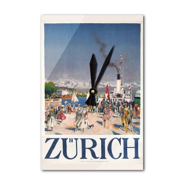Zurich (artist: Baumberger) Switzerland c. 1916 - Vintage Poster ...