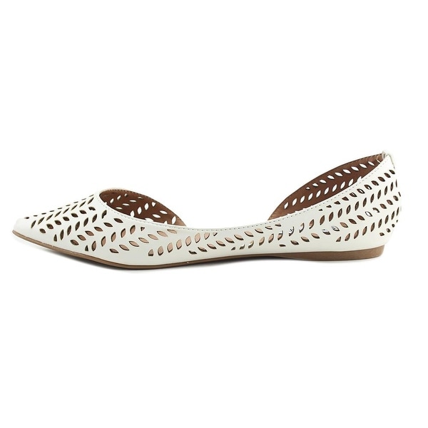 steve madden white flats