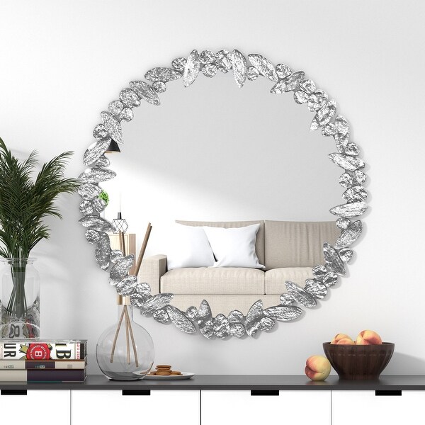 KOHROS Modern Round Craft Mirror. Opens flyout.