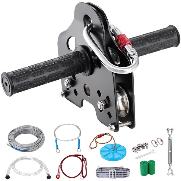 GETAWAY SwingStep（ゲッタウェイ） Zipline Kit for Kids and Adult, Zip Line Kits Up to 500 lb