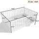 preview thumbnail 28 of 37, Queen Size Montessori Floor Bed with Door & High Fence, Solid Wood Low-Profile Sleep and Play Bed Frame