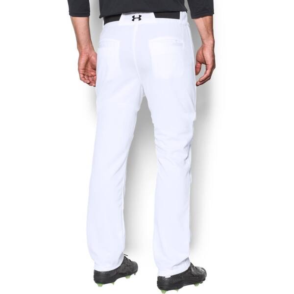 >Under Armour Mens White Size Large L Clean Up Baseball Zip Front Pants Overstock 31574182