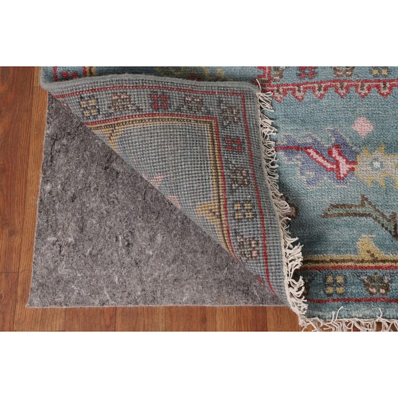 Oushak Indian Area Rug Handmade Wool Carpet - 8'2"x 9'11"