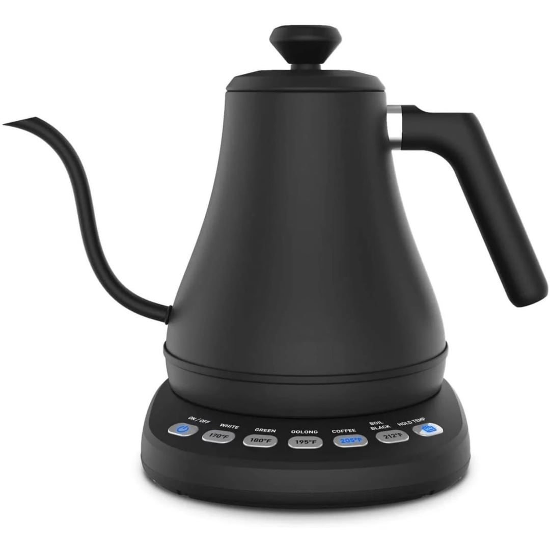 Gooseneck Kettle Electric with Temperature Control - On Sale - Bed Bath &  Beyond - 37567401