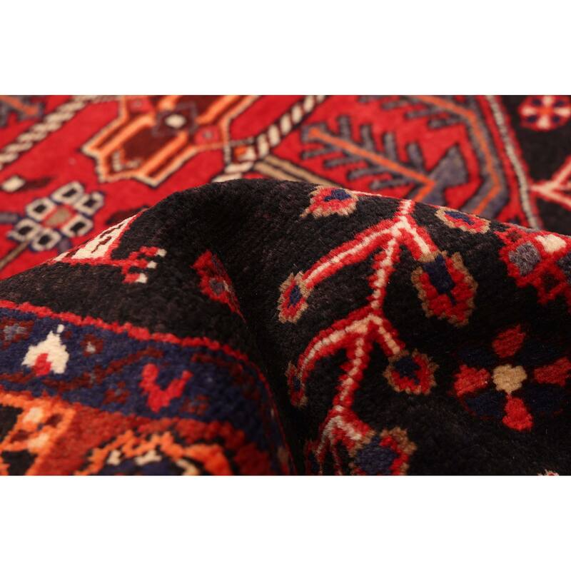 ECARPETGALLERY Hand-knotted Konya Anatolian Dark Navy Wool Rug - 3'8 x 9'4