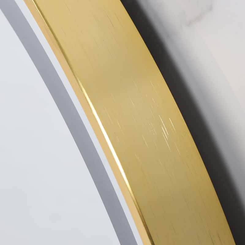 Smart Round LED Bathroom Mirror Light Frame Defogger Dimmable 3 Color