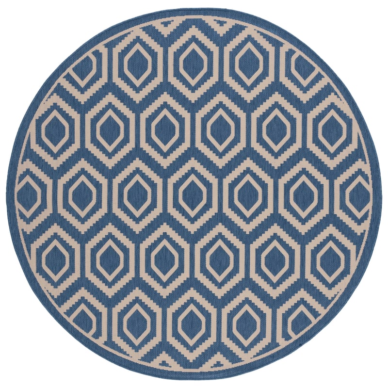 SAFAVIEH Courtyard Carolee Indoor/ Outdoor Patio Backyard Rug