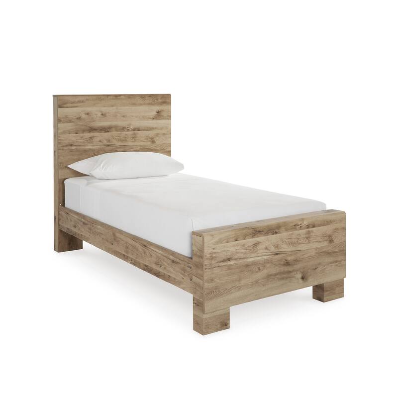 Signature Design by Ashley Hyanna Tan Brown Panel Bed