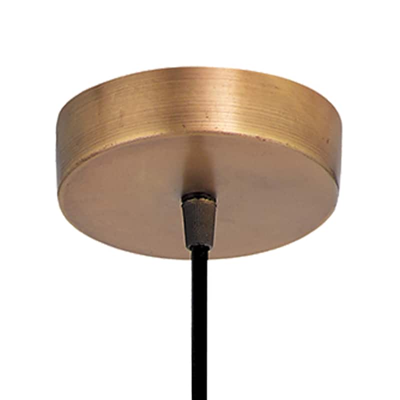 Azure River of Goods Gold Bell-Shaped Pendant Lamp - 10.1" x 10.1" x 12.25"/71.25"