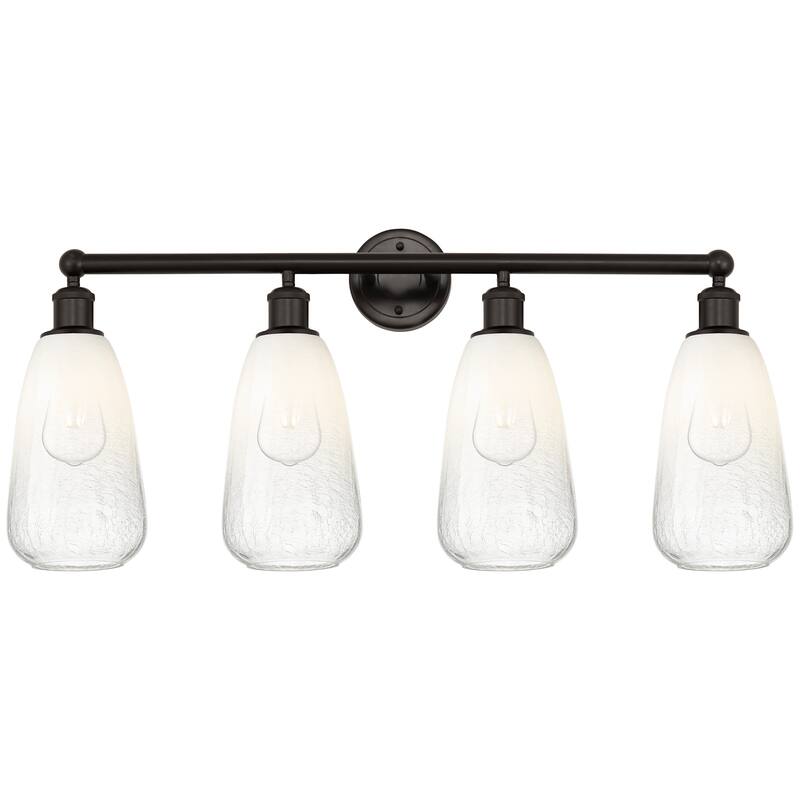 Innovations Lighting 616-4W-16-33 Brookhaven Almond Vanity Brookhaven - Oil Rubbed Bronze / Opal