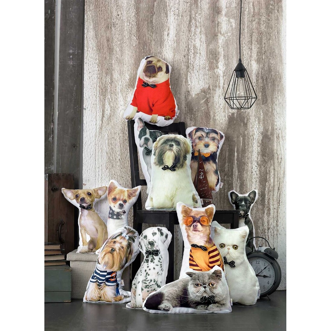 Pomerarian Dog Shape Filled Pillow Animal Shaped Pillow Pomerarian Dog Shape Filled Pillow Animal Shaped Pillow