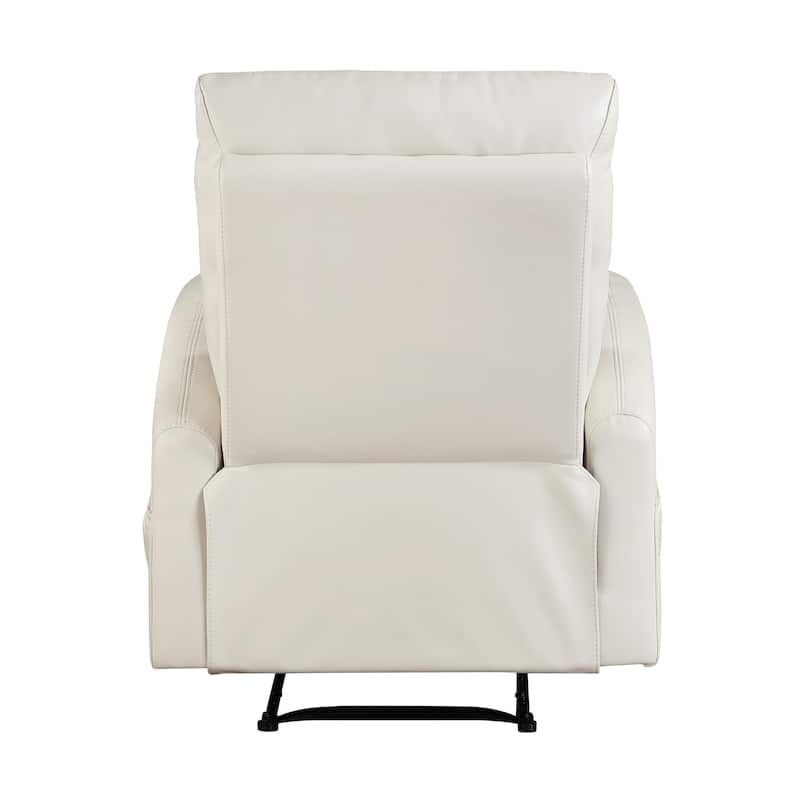 Centralia 29" Faux Leather Manual Recliner, Armrest with Pocket