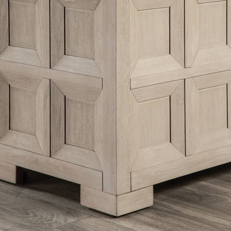 Furniture of America Durem Modern Tawny Brown 66" Executive Desk with Drawers, Keyboard Tray and Power Outlet