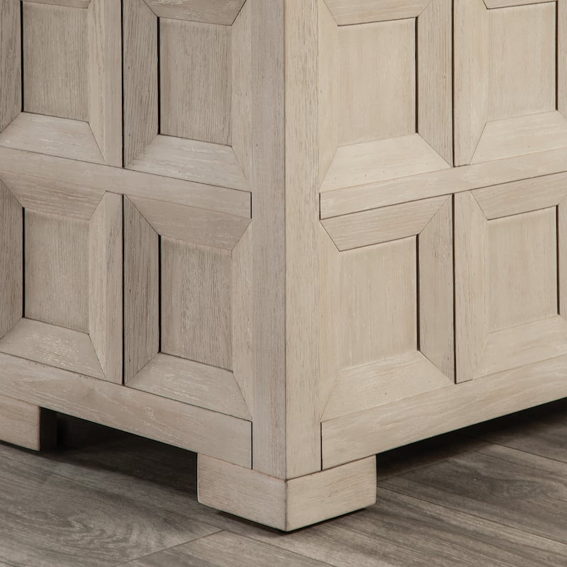 Furniture of America Durem Modern Tawny Brown Executive Desk with 2 Bookcases Set