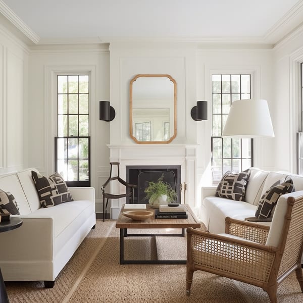 20" x 30" Rounded Corners Arch Rectangle Wall Mirror Natural Color - 20" x 30"