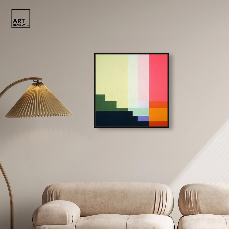 Rectilinear Rhapsody III Canvas by Art Remedy